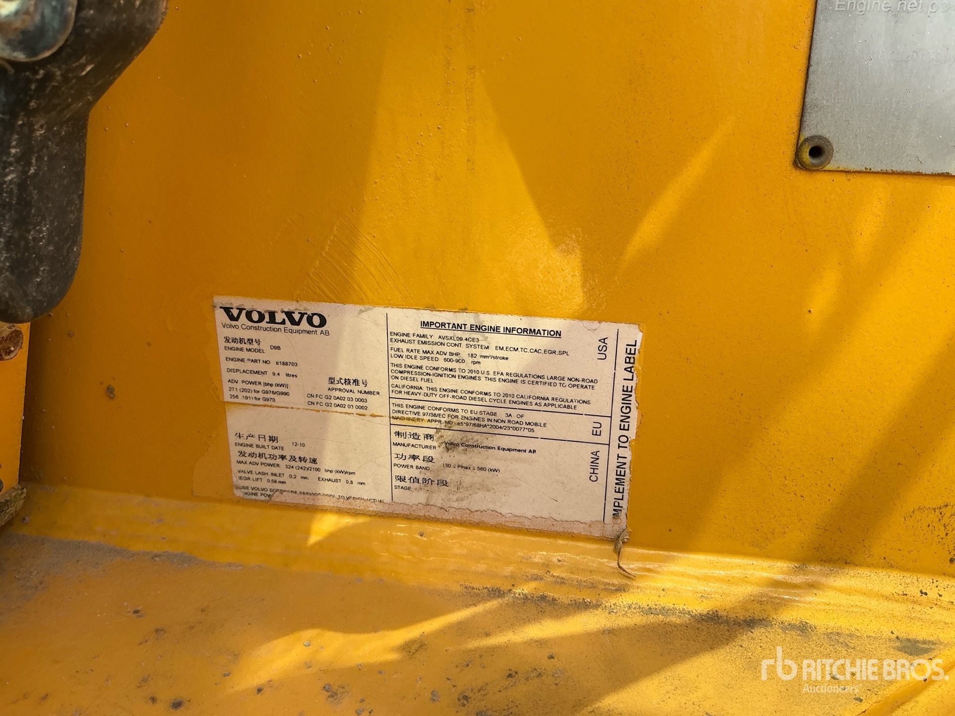 2011 Volvo G970