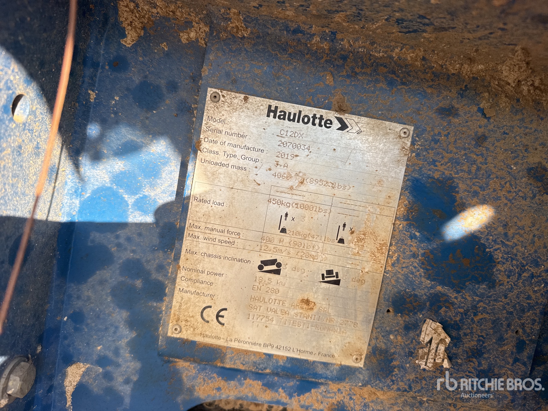 2019 Haulotte COMPACT12DX
