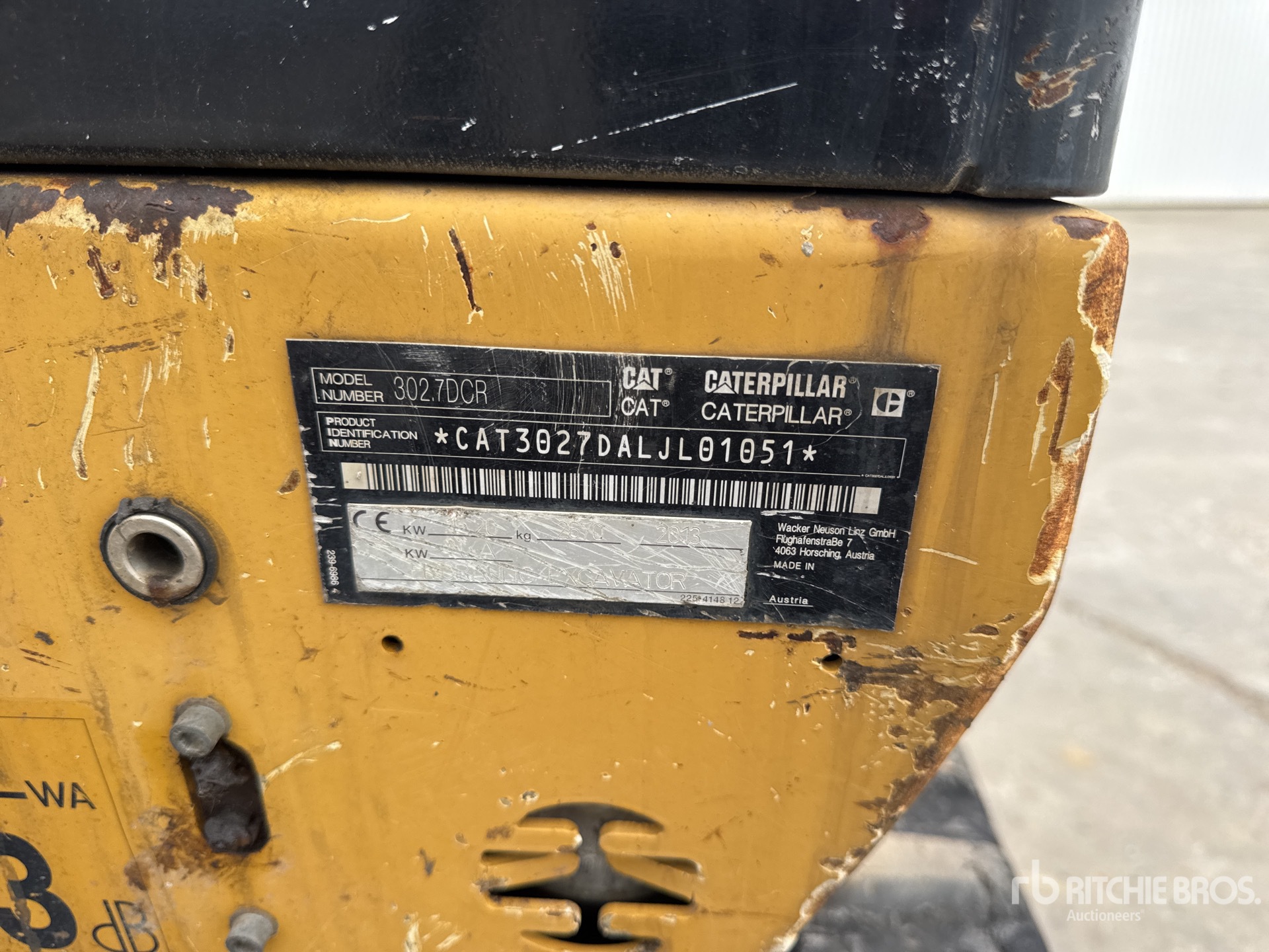 2013 Caterpillar 302.7D CR