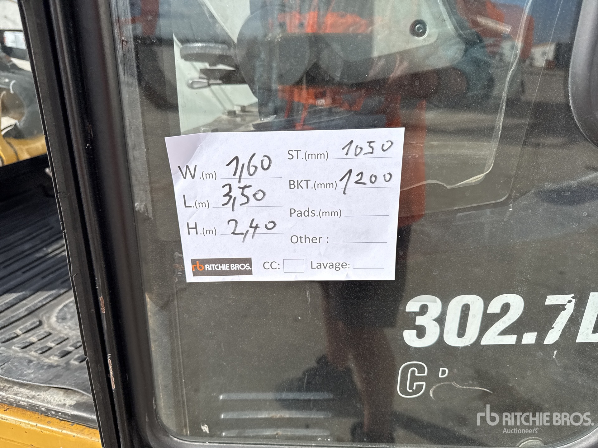 2013 Caterpillar 302.7D CR