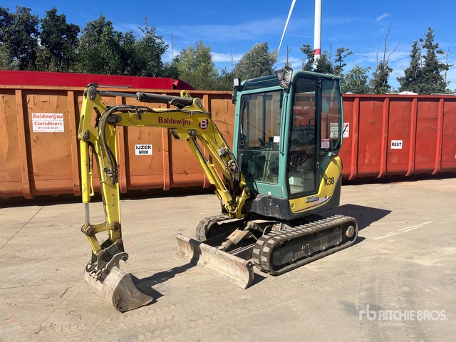 2011 Yanmar SV20 Mini Excavator: <6.6t