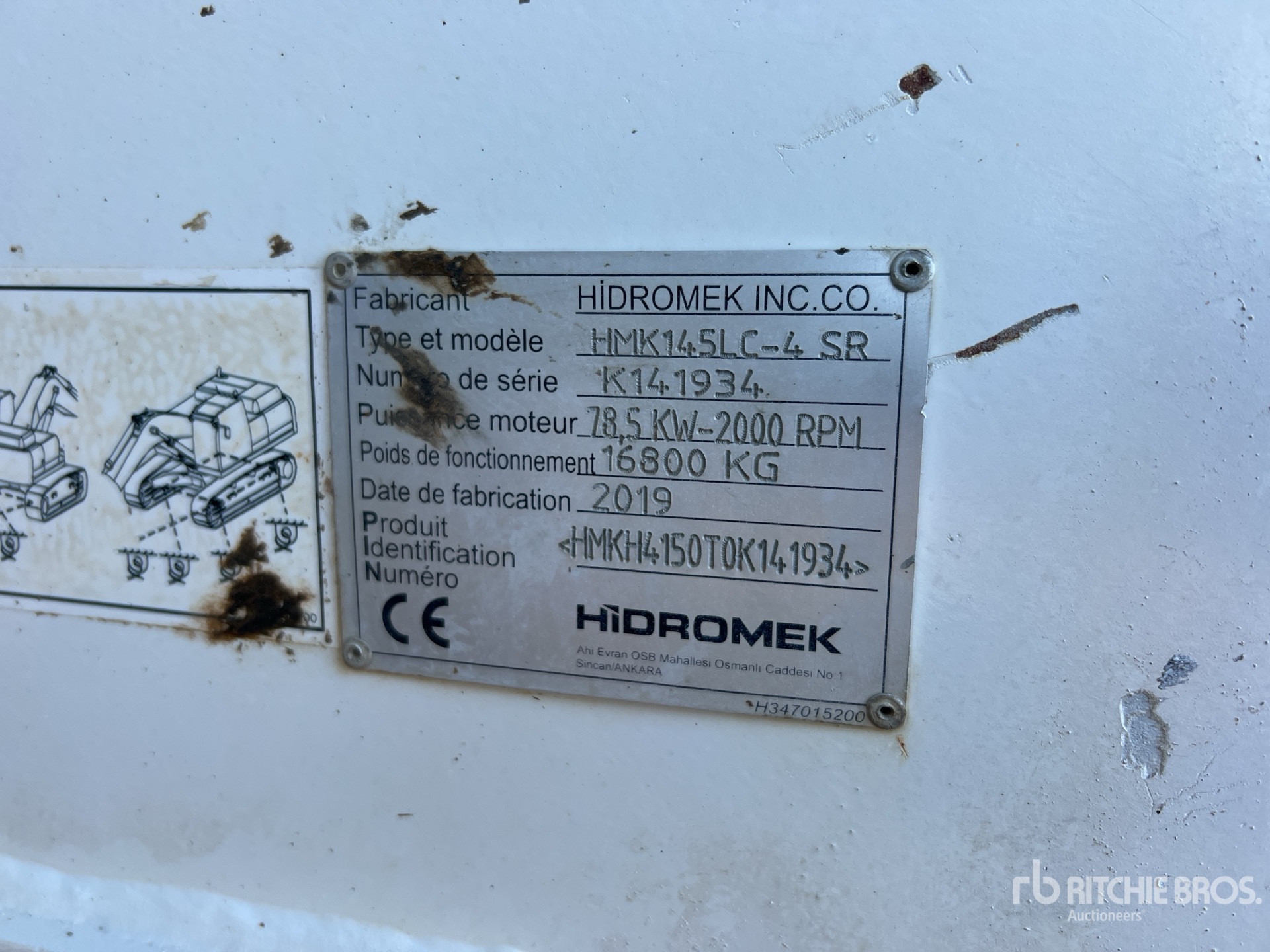 2019 Hidromek HMK145LC-4 SR