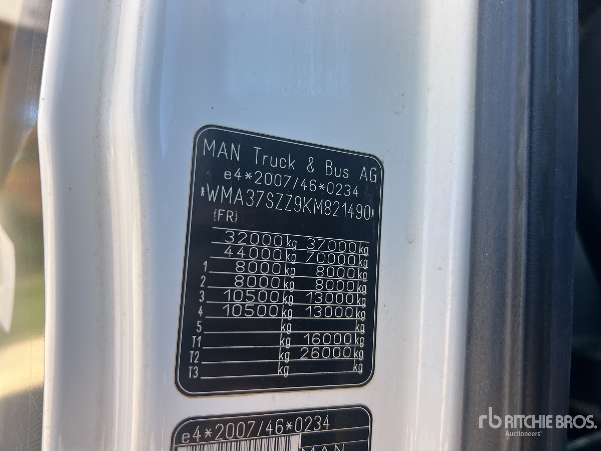 2019 Man TGS 35.500