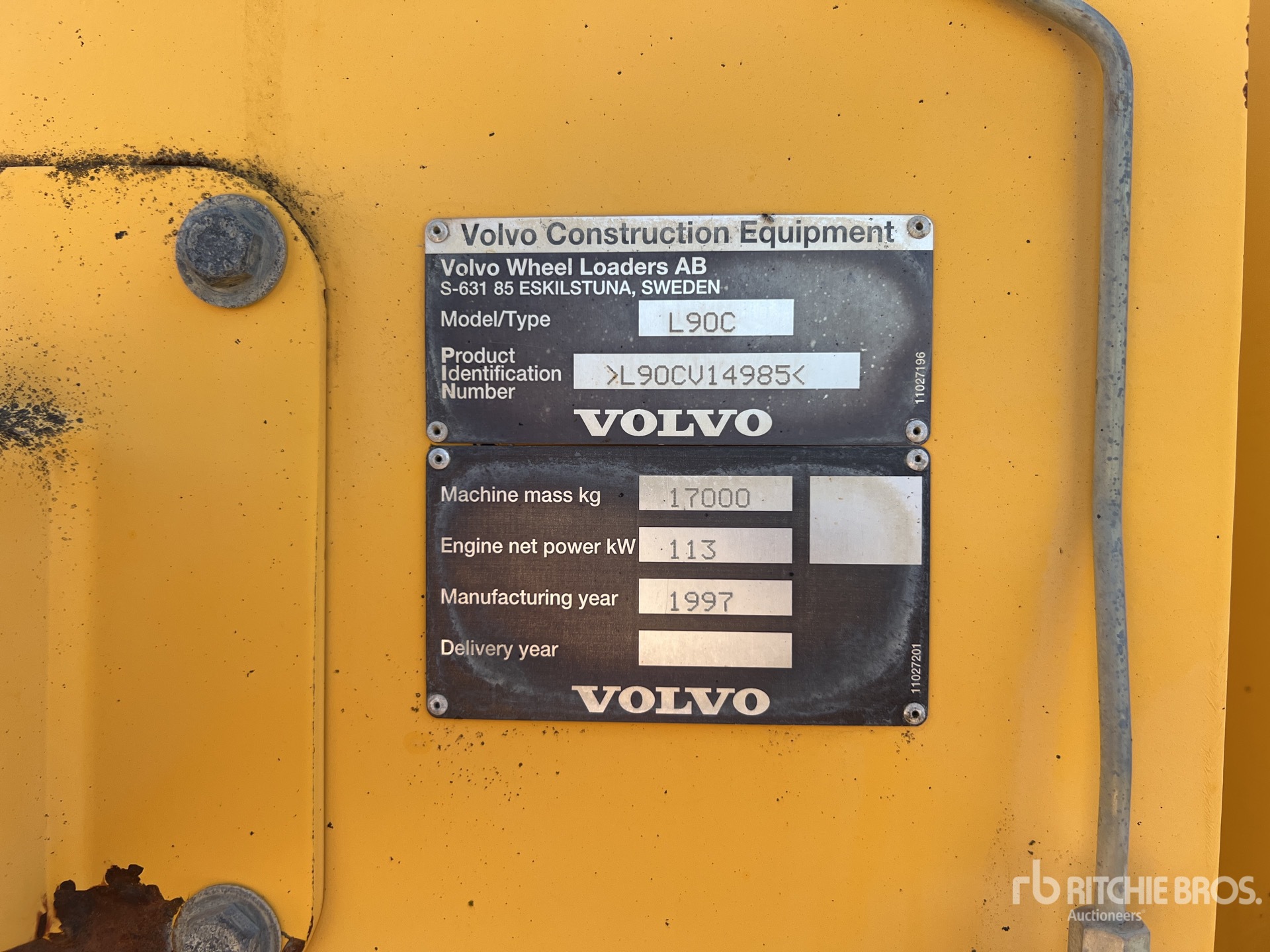 1997 Volvo L90C
