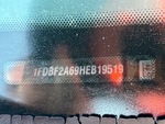 General Appearance with Frame Stamp Serial Number/VIN Photo