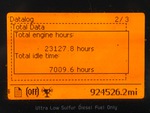 Cab with Engine Hours