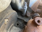 Engine with Oil Pump/Tach Drive (behind doghouse cover)