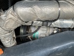Engine with A/C Compressor