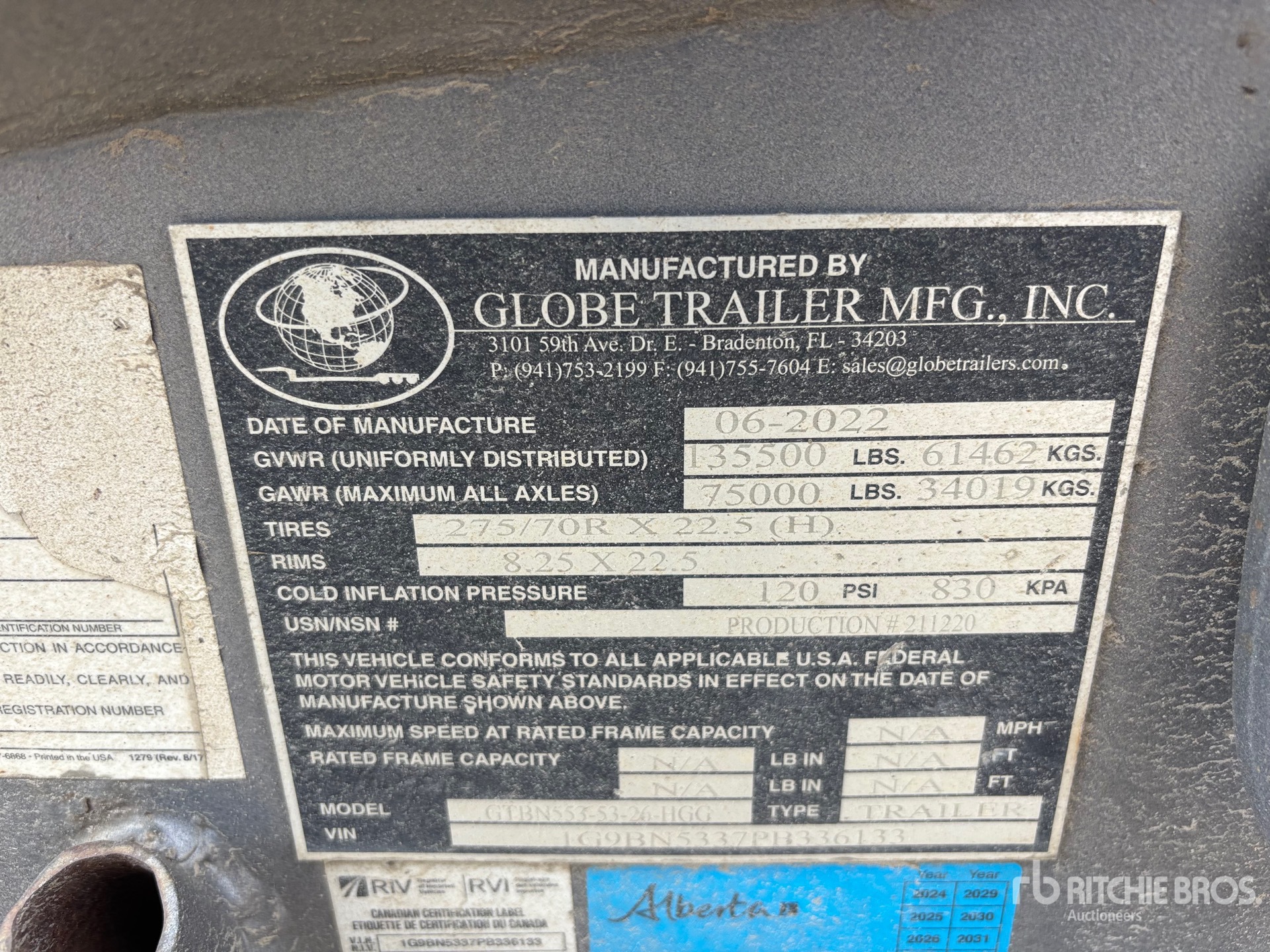 2023 Globe GTBN553-53-26