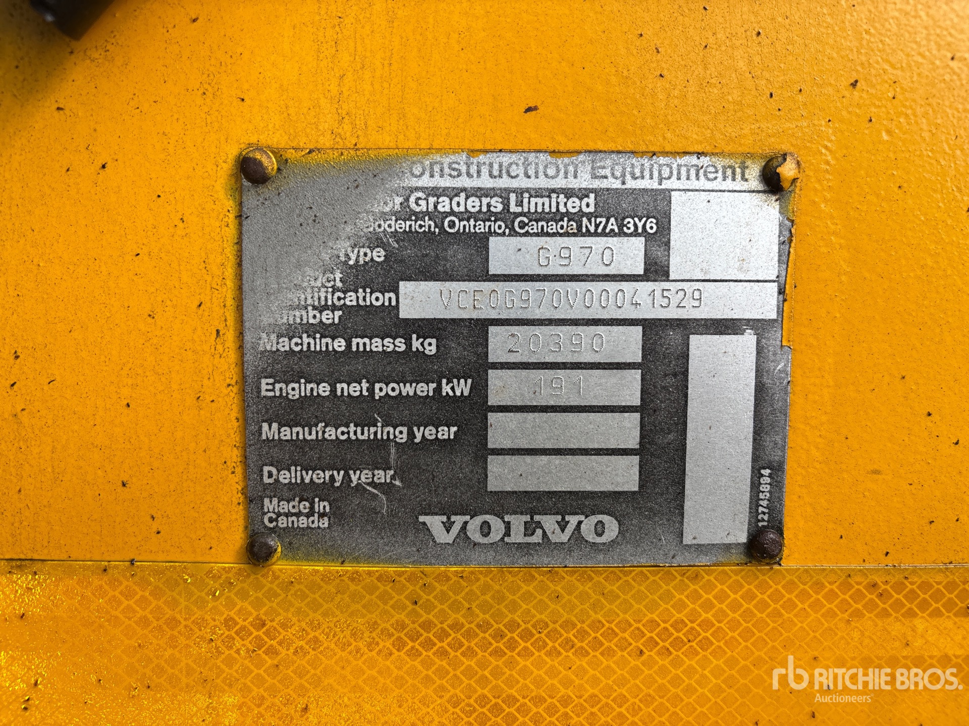 2008 Volvo G970