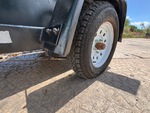 Trailer Chassis with Left Front Tire