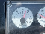 Control Station with Engine Oil Pressure
