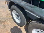 Trailer Chassis with Left Front Tire