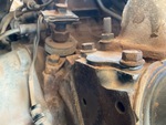 Engine with Oil Pump/Tach Drive (behind doghouse cover)