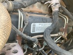 Engine with Emission Certification Label
