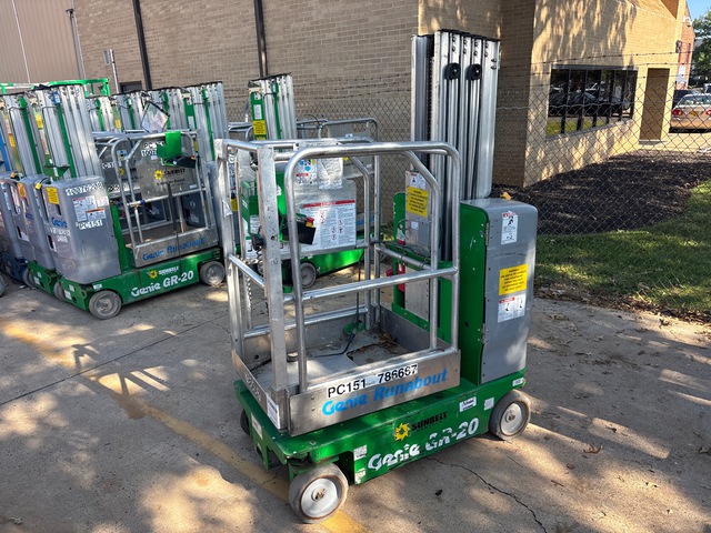 2015 Genie GR20 Vertical Mast Lift