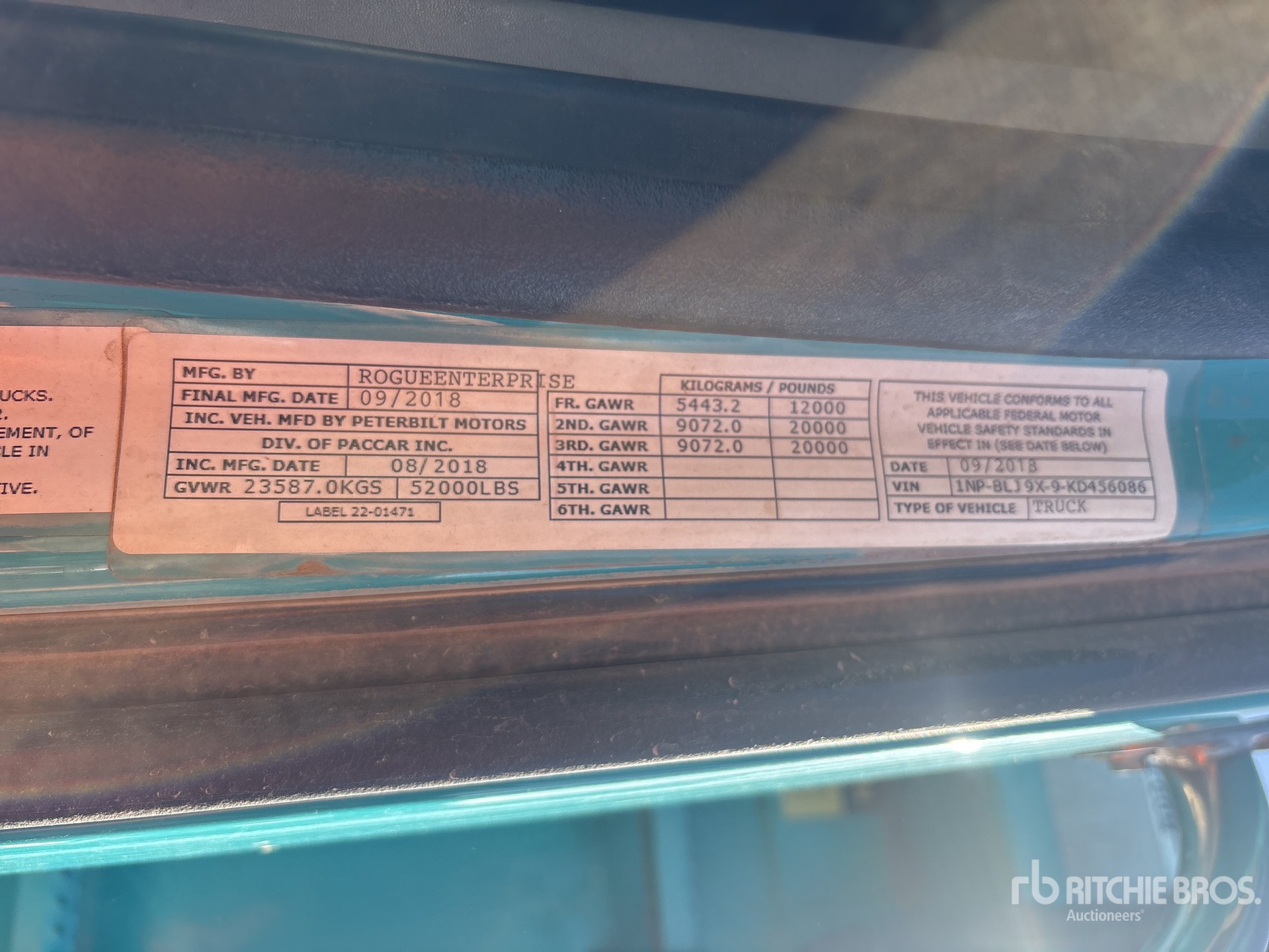 Photo of 2019 Peterbilt 579