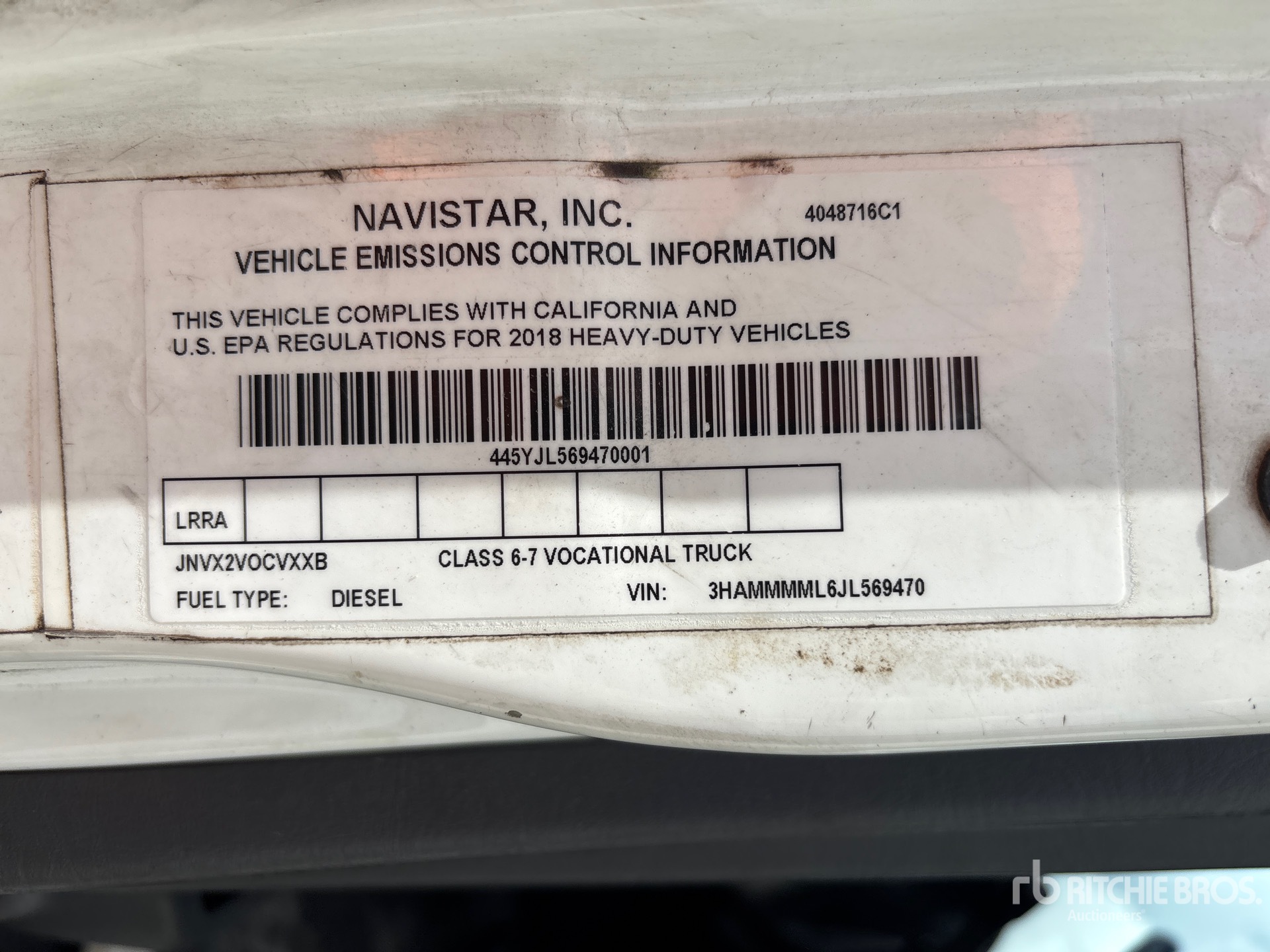 2018 International 4300