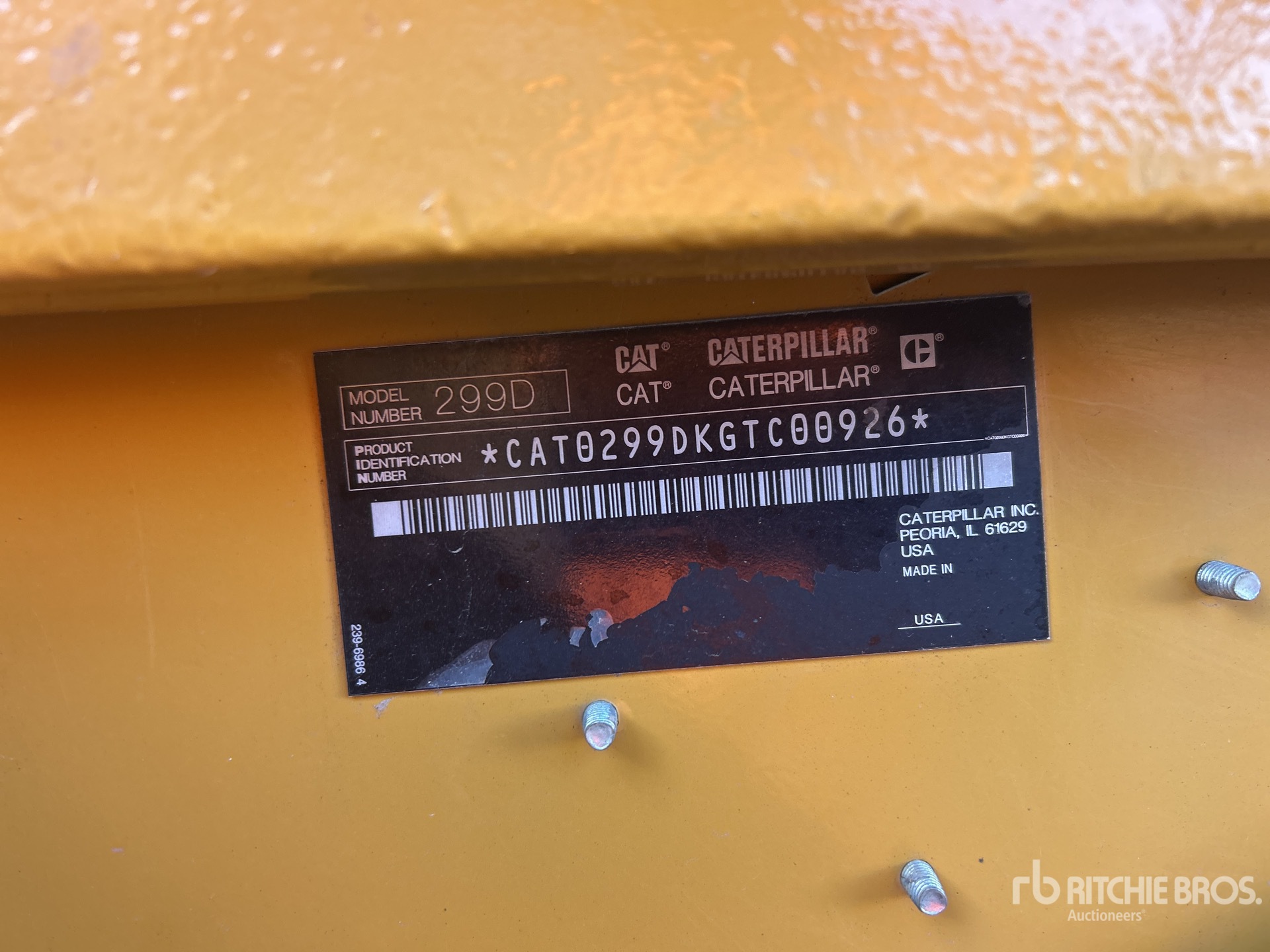 2014 Caterpillar 299D
