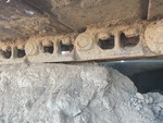 Undercarriage with Left Track Links