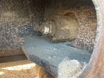 Undercarriage with Right Track Tensioner