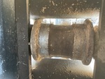 Undercarriage with Left Track Rollers