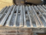 Undercarriage with Left Track Shoes