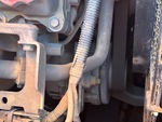 Engine with A/C Compressor