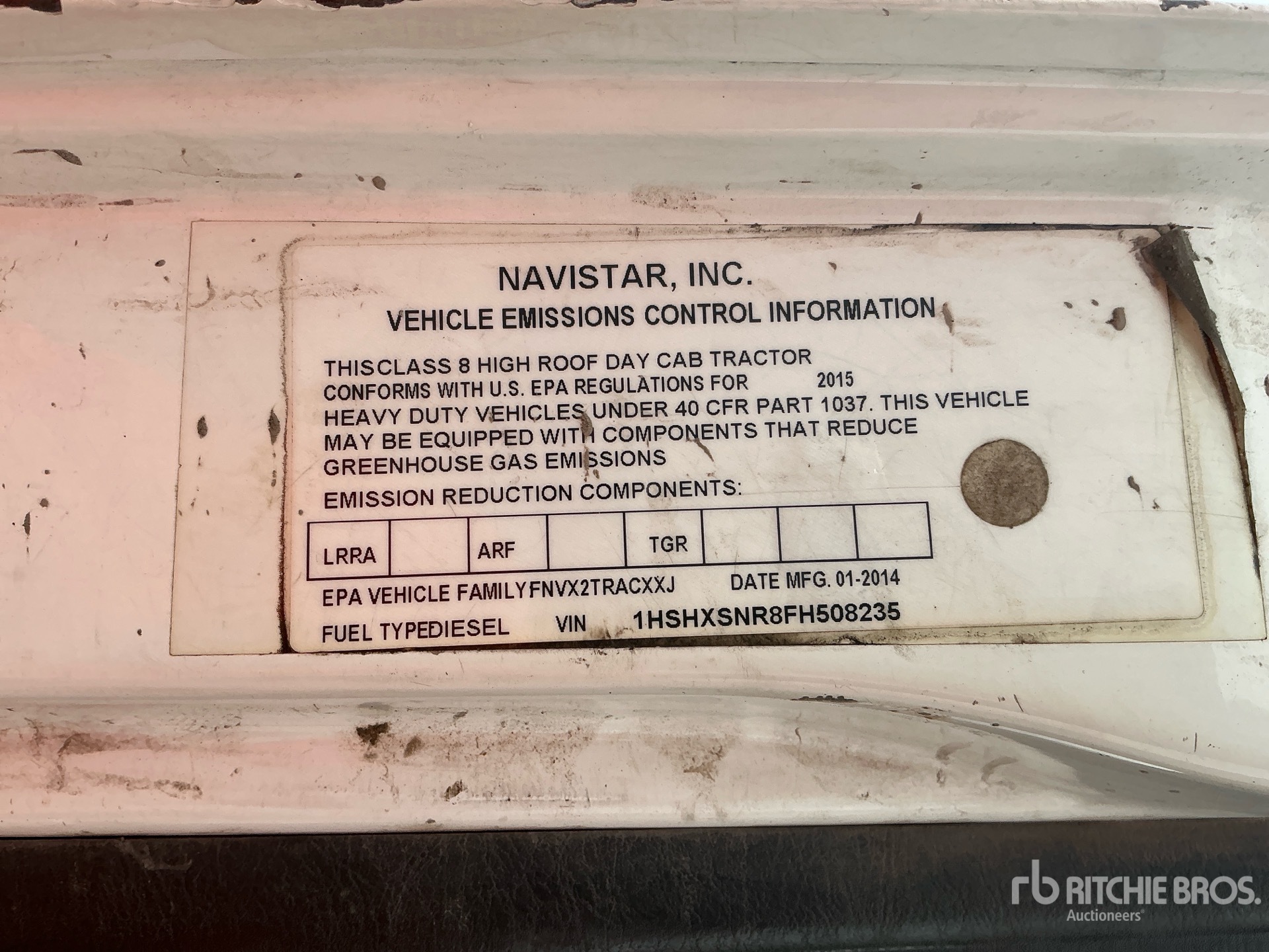 2015 International 8600
