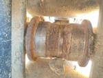 Undercarriage with Left Track Rollers