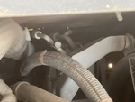 Engine with A/C Compressor