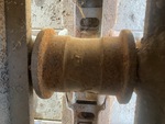 Undercarriage with Left Track Rollers