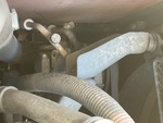 Engine with A/C Compressor