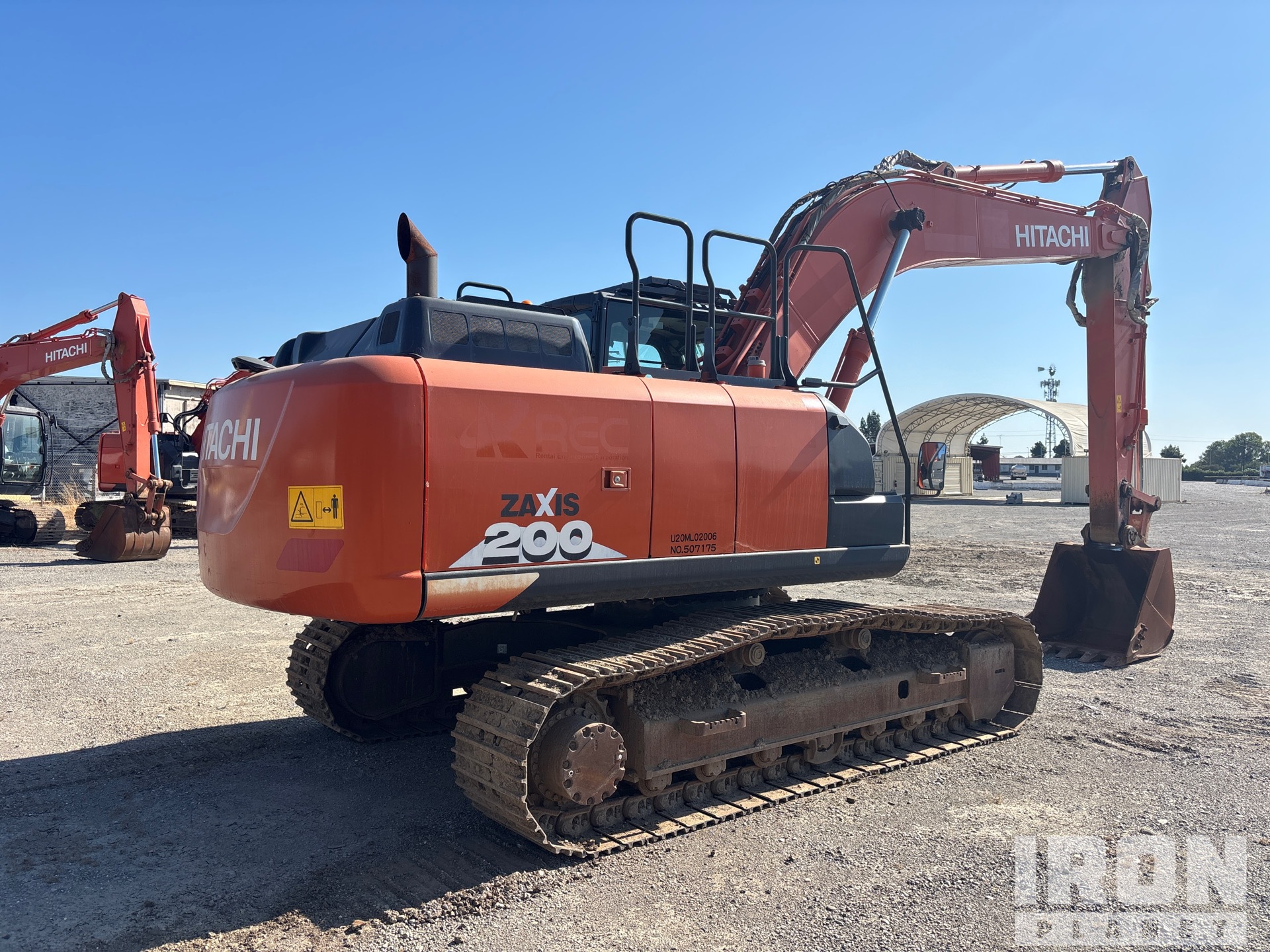 2019 Hitachi ZX200-6 Tracked Excavator in Stockton, California
