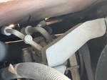 Engine with A/C Compressor