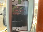 Control Station with Feux d'avertissement du moteur