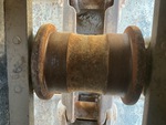 Undercarriage with Left Track Rollers