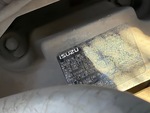 Engine with Emission Label