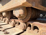 Undercarriage with Left Track Rollers