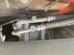 Engine with A/C Compressor
