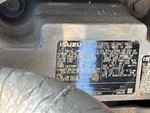 Engine with Emission Label