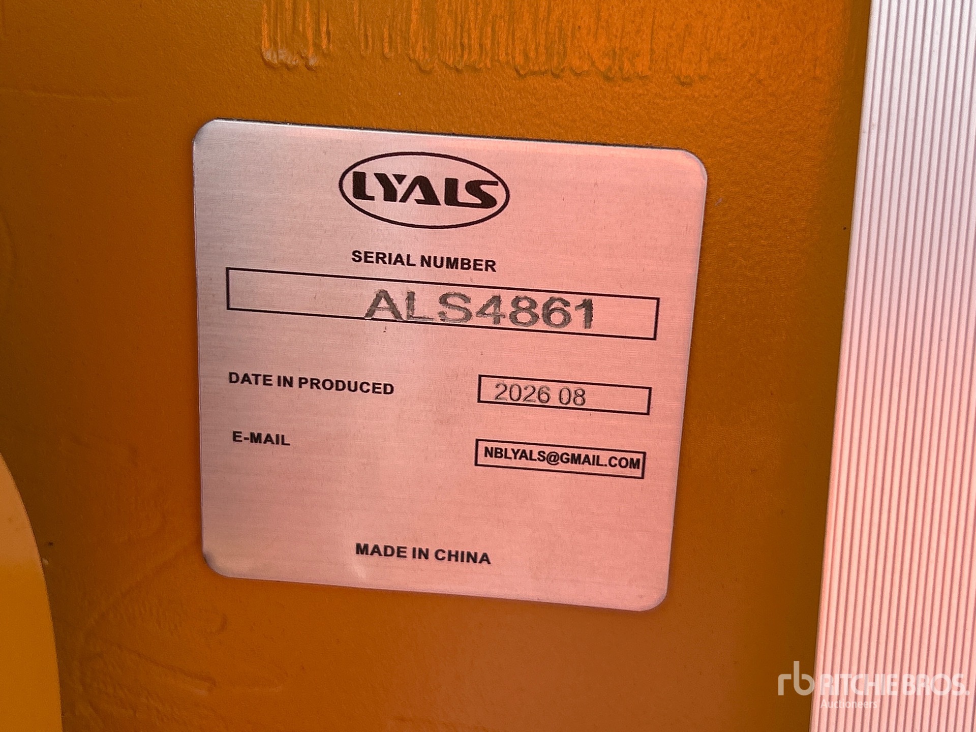 2026 LYALS ALS EB320