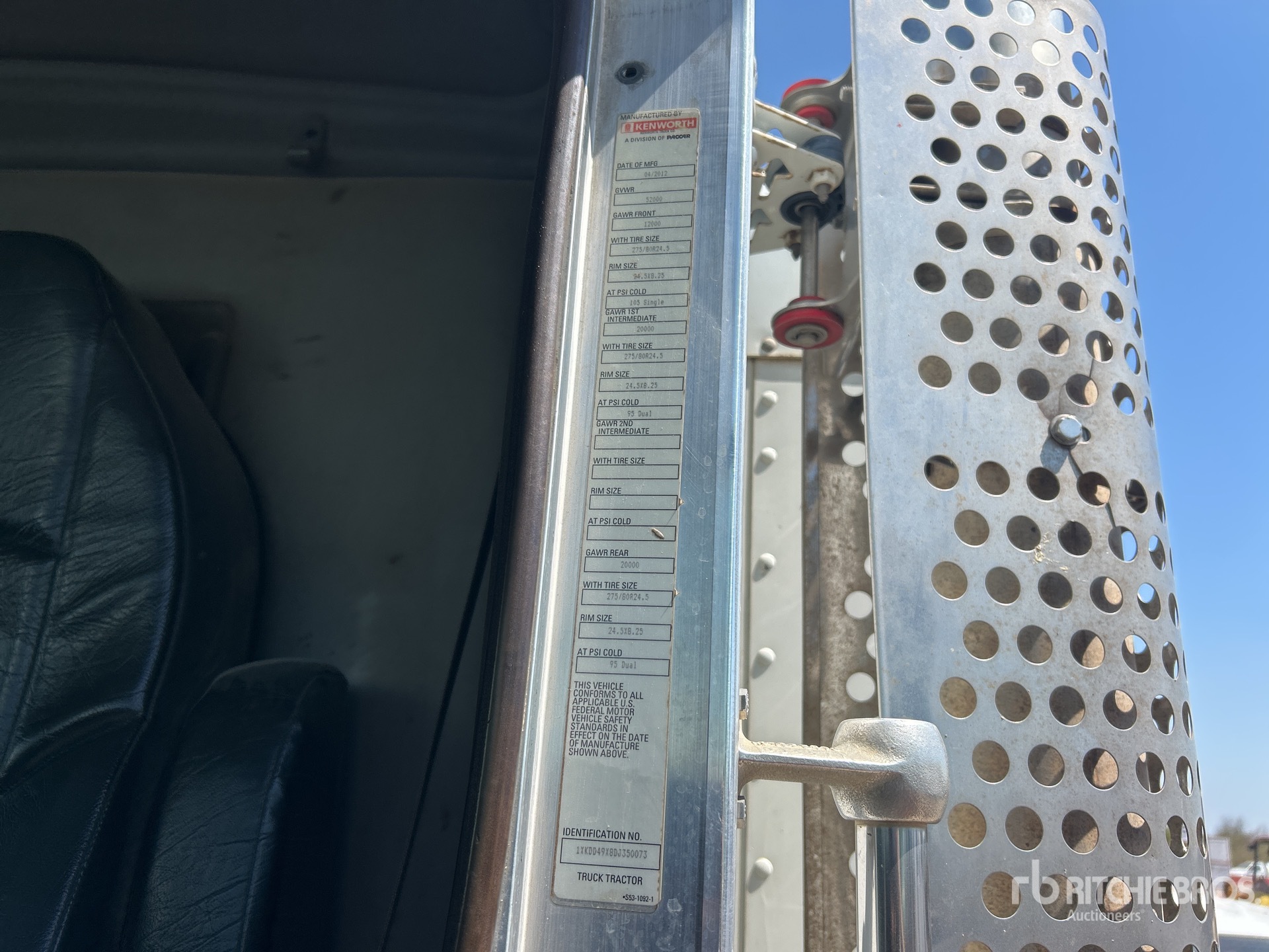 2013 Kenworth T800
