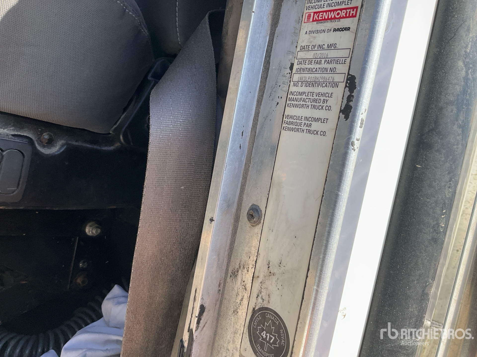2017 Kenworth T800