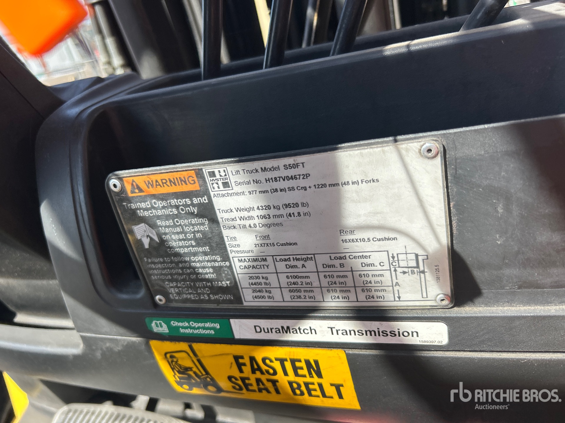 2016 Hyster S50FT