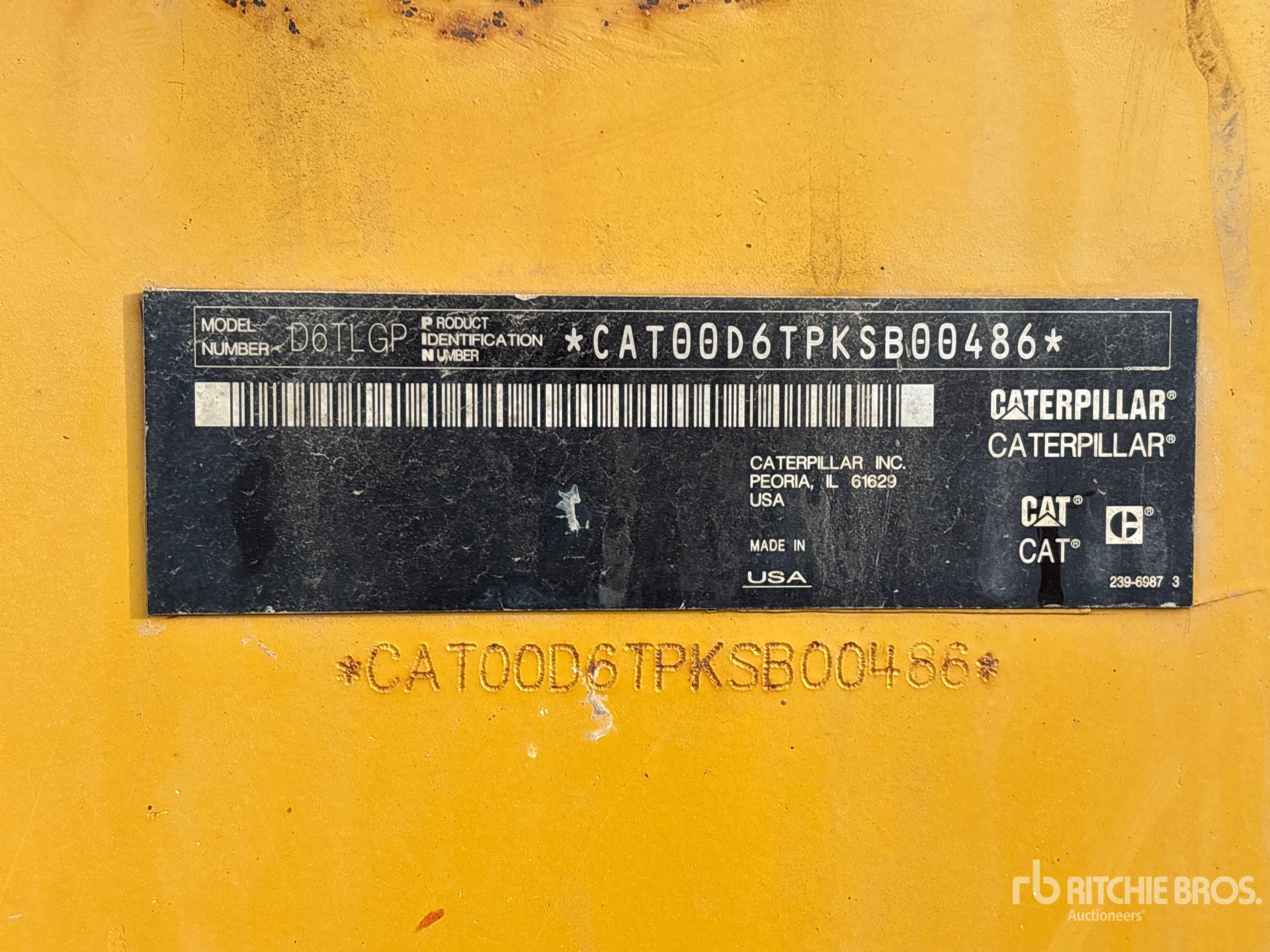 2012 Caterpillar D6TLGP