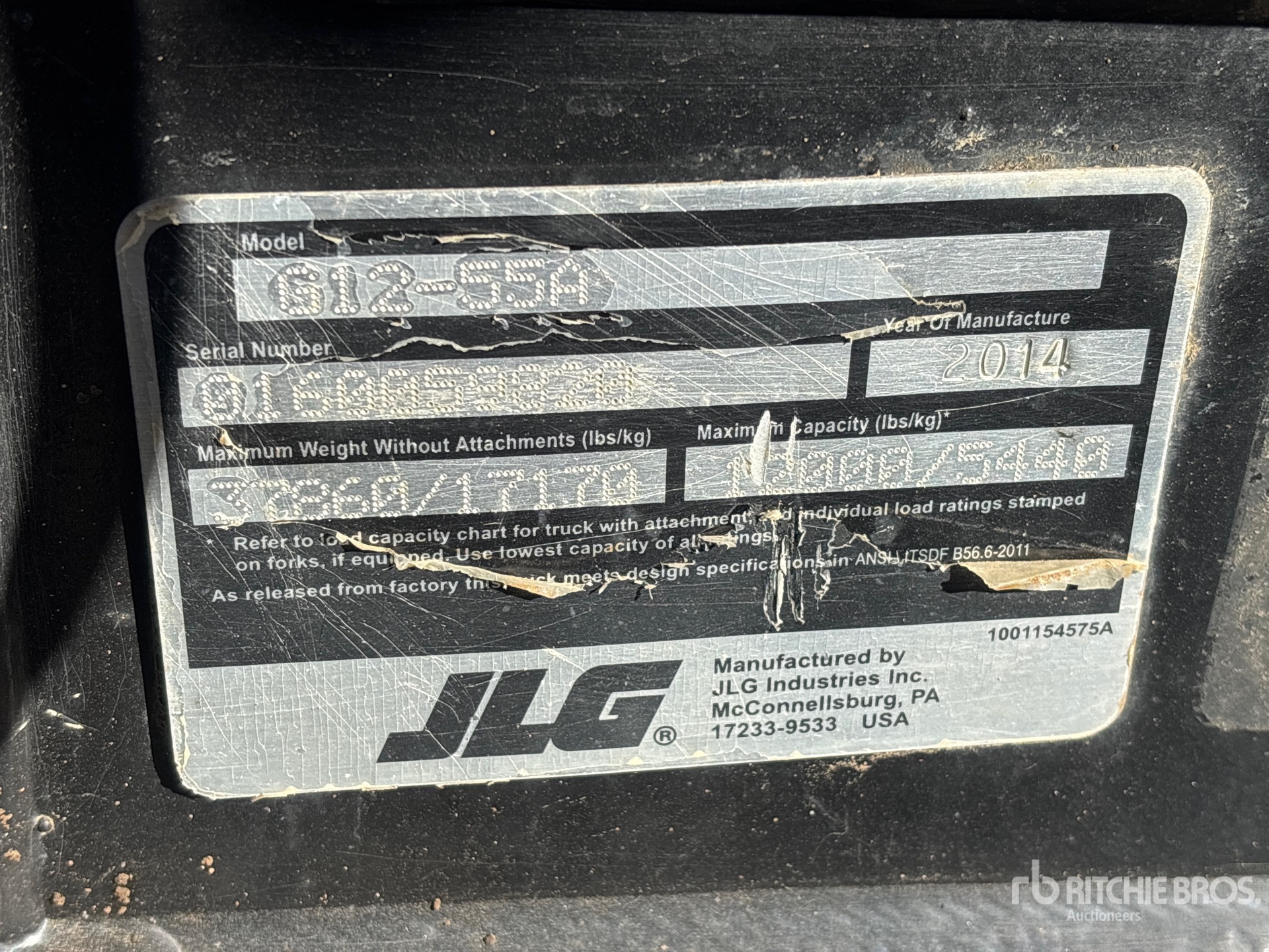 2014 JLG G12-55A