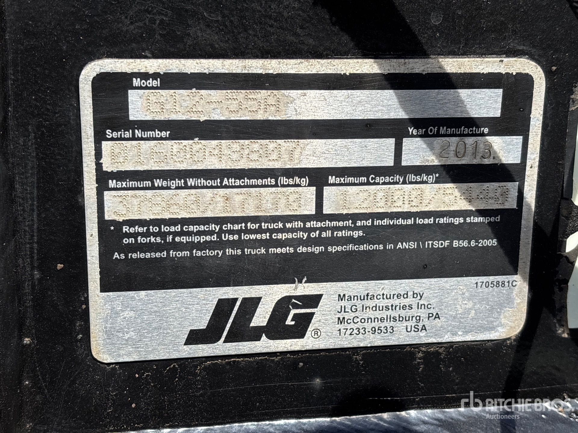 2012 JLG G12-55A