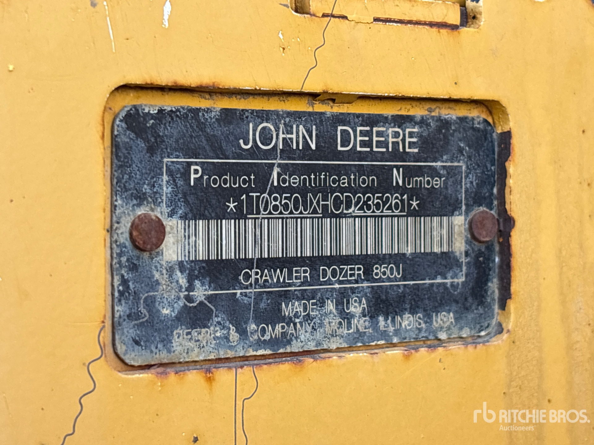 2013 John Deere 850J LGP