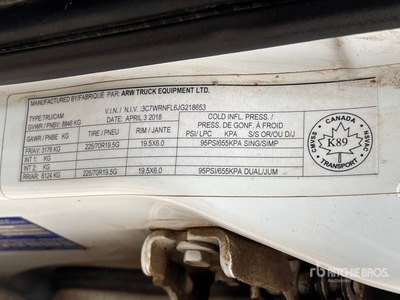 General Appearance with Numéro de série/Numéro d'identification du véhicule automobile